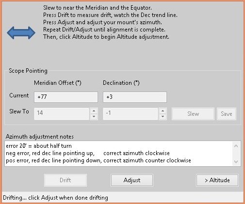 EQ6 Mount, Drift align and guide calibration