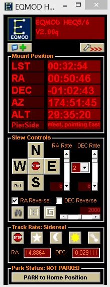 EQ6 Mount, Drift align and guide calibration