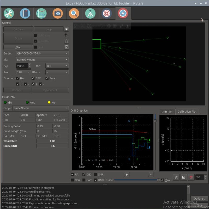 KSTARS and Ekos, Object &amp; Sequence Selection