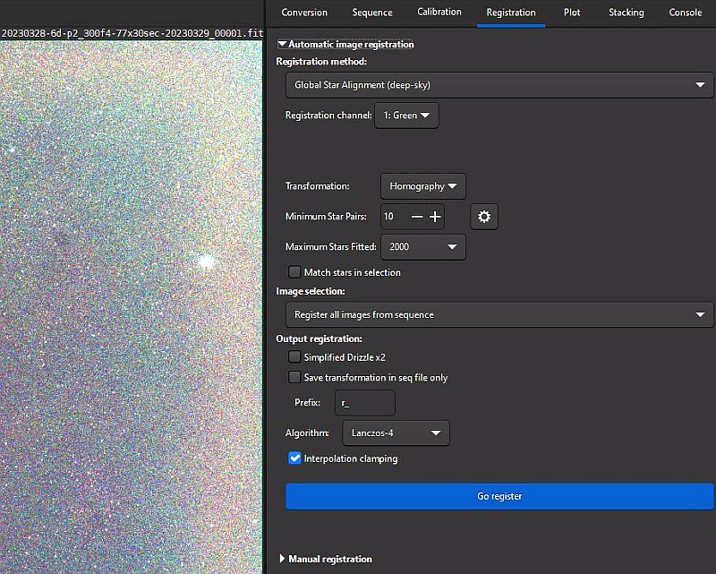 Tutorial: Siril for pre processing astrophotos