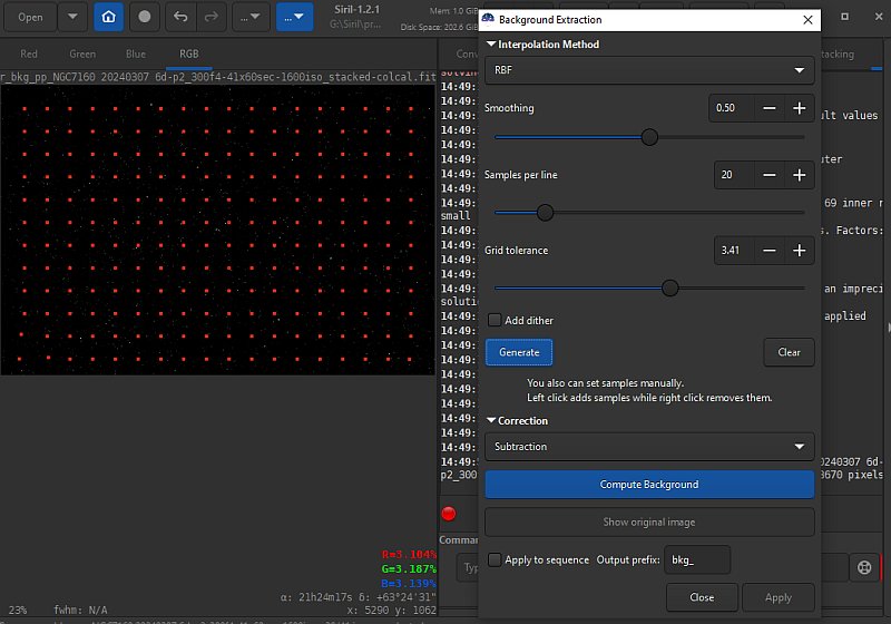 Tutorial: Siril for pre processing astrophotos