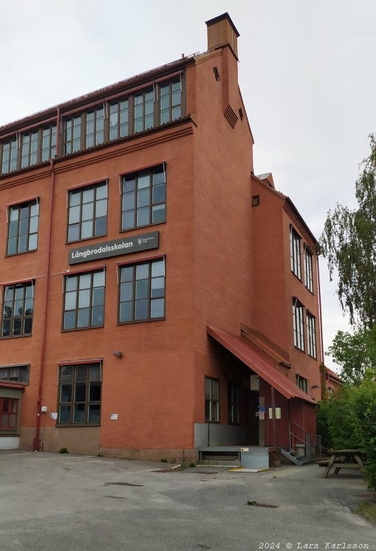 Långbrodals gamla skola i Älvsjö