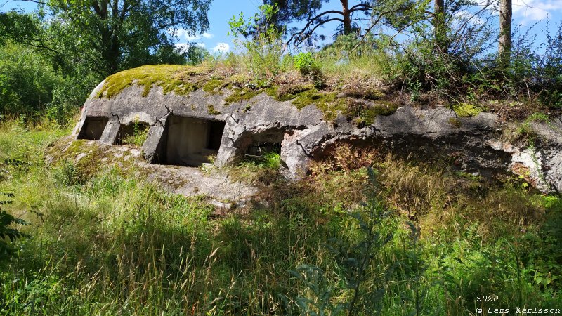 Lännafortet, Befästningslinjen Södra Fronten, 2020