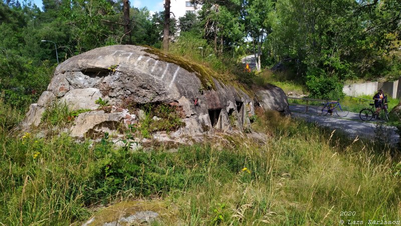 Lännafortet, Befästningslinjen Södra Fronten, 2020