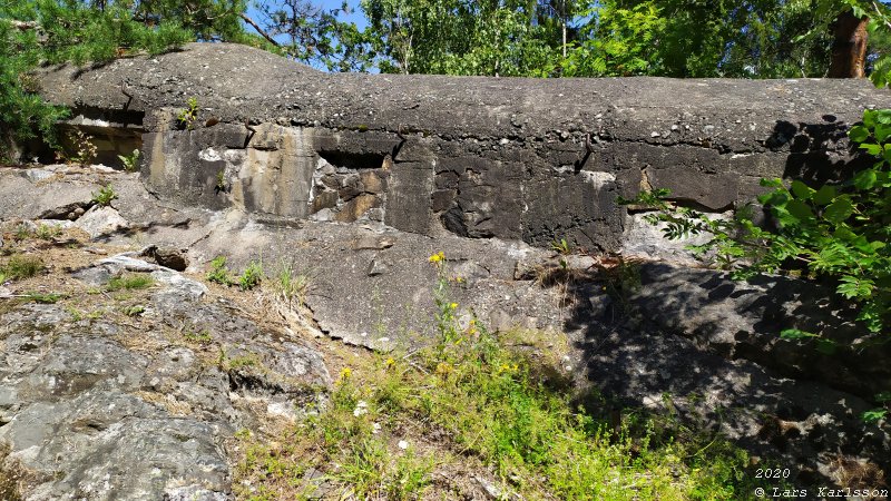 Lännafortet, Befästningslinjen Södra Fronten, 2020