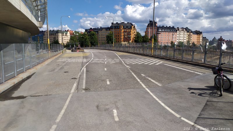 Cykeltur från Hagsätra till Brunnsviken och tillbaka, 2023