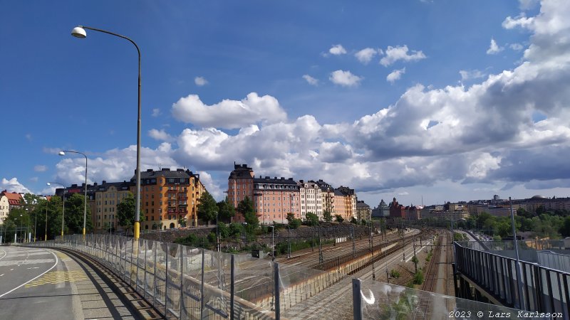 Cykeltur från Hagsätra till Brunnsviken och tillbaka, 2023