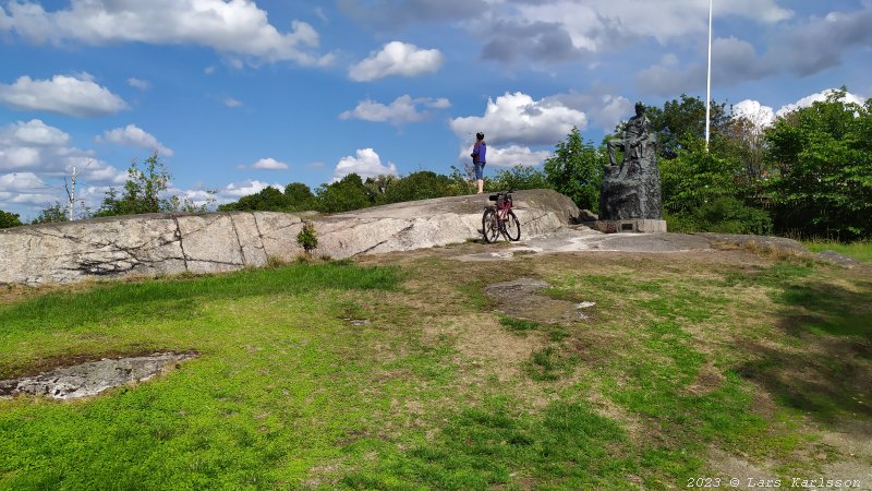 Cykeltur från Hagsätra till Brunnsviken och tillbaka, 2023