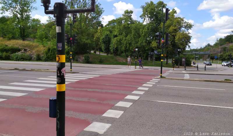 Cykeltur från Hagsätra till Brunnsviken och tillbaka, 2023