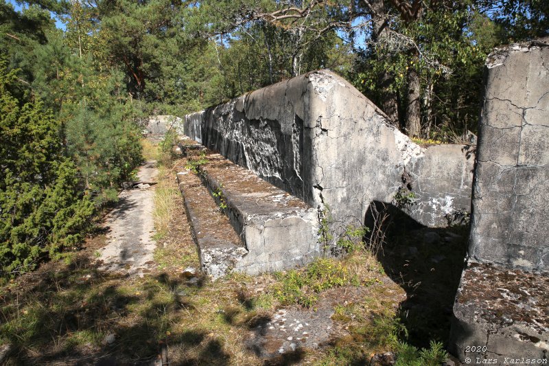 Myttingelinjen på Värmdö i Stockholm, 2020