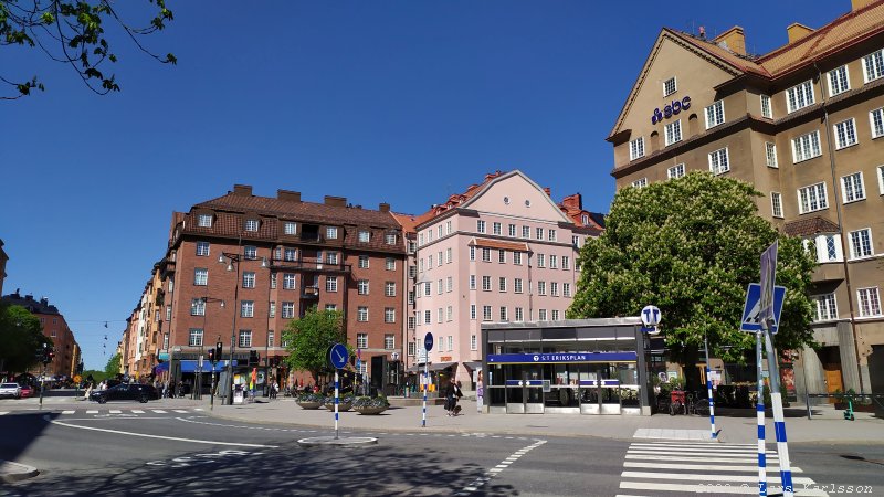 En promenad i historiens tecken från Sankt Eriksplan till Vanadislunden, Stockholm 2023