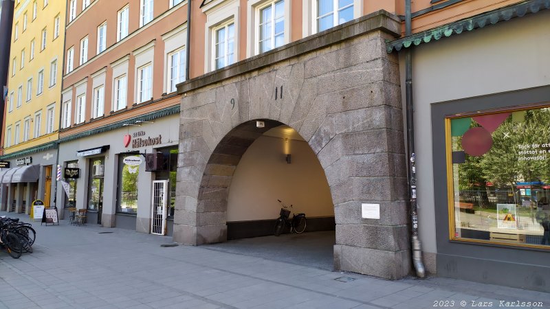 En promenad i historiens tecken från Sankt Eriksplan till Vanadislunden, Stockholm 2023