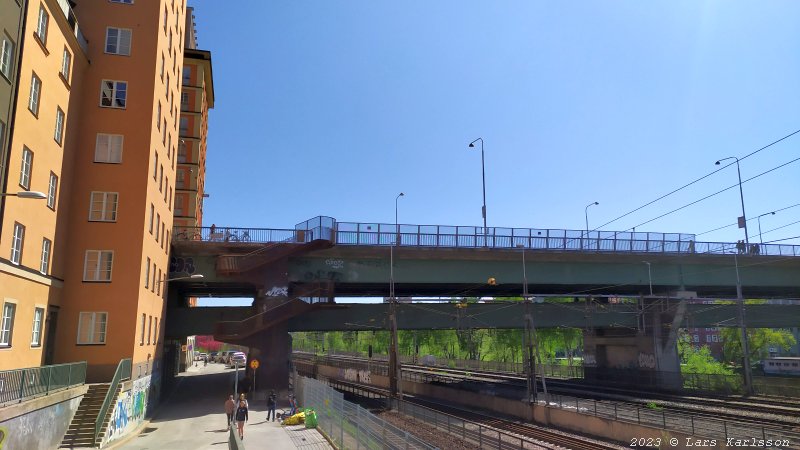 En promenad i historiens tecken från Sankt Eriksplan till Vanadislunden, Stockholm 2023