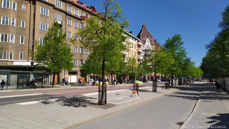 En promenad i historiens tecken från Sankt Eriksplan till Vanadislunden, Stockholm 2023