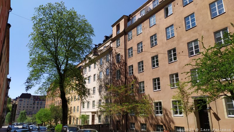 En promenad i historiens tecken från Sankt Eriksplan till Vanadislunden, Stockholm 2023