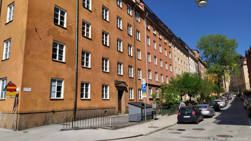 En promenad i historiens tecken från Sankt Eriksplan till Vanadislunden, Stockholm 2023