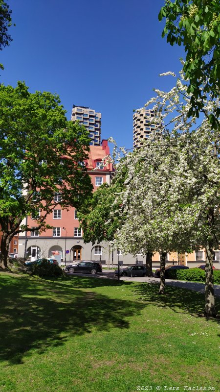 En promenad i historiens tecken från Sankt Eriksplan till Vanadislunden, Stockholm 2023