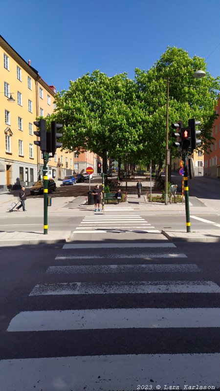 En promenad i historiens tecken från Sankt Eriksplan till Vanadislunden, Stockholm 2023