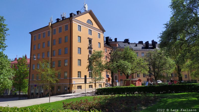 En promenad i historiens tecken från Sankt Eriksplan till Vanadislunden, Stockholm 2023