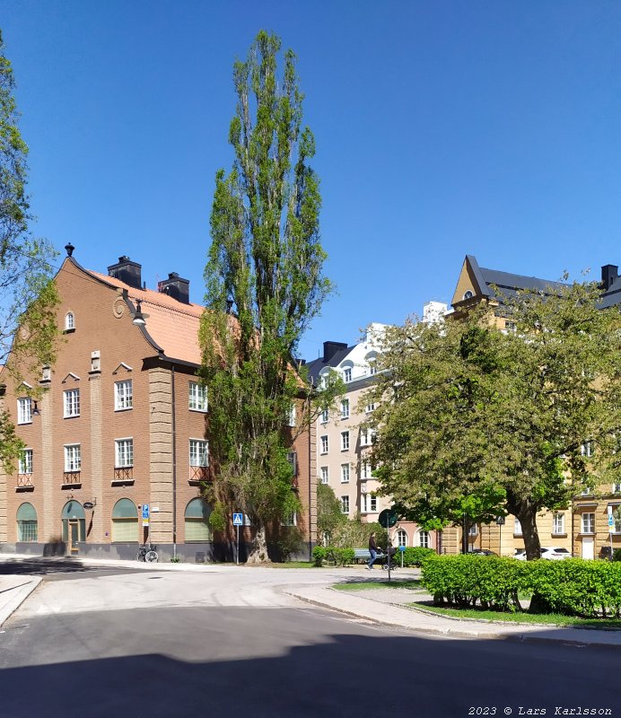 En promenad i historiens tecken från Sankt Eriksplan till Vanadislunden, Stockholm 2023