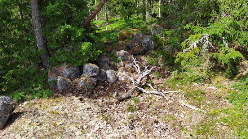 Kagghamra fornborgar, södra Stockholm 2024