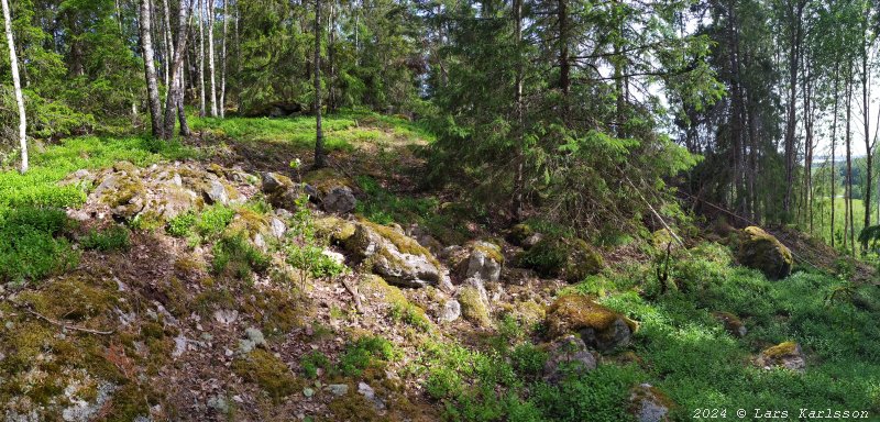 Kagghamra fornborgar, södra Stockholm 2024