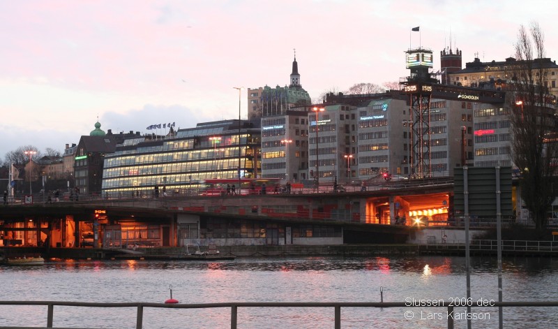 Slussen by night