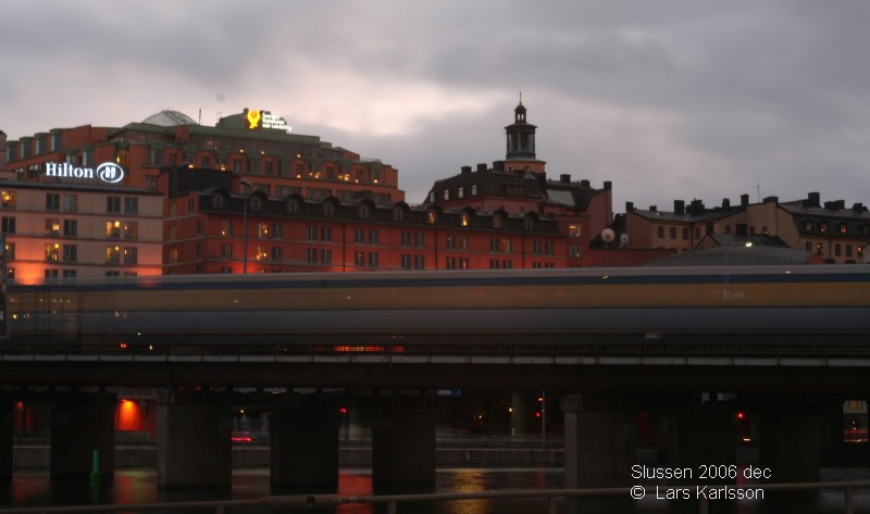 Slussen by night