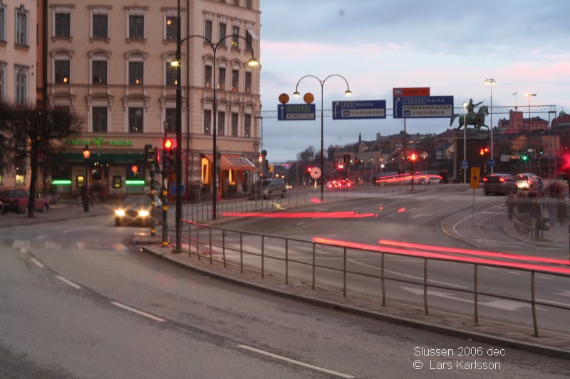 Slussen by night