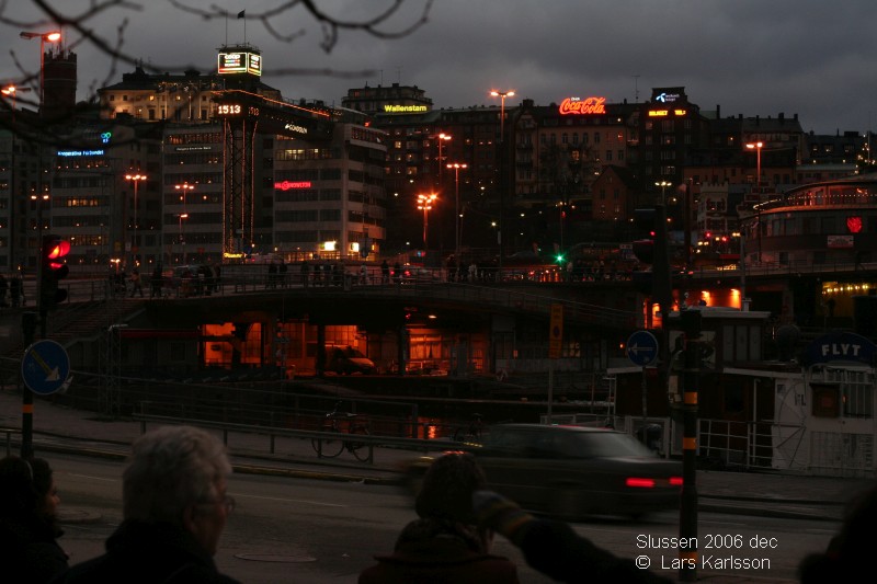 Slussen by night