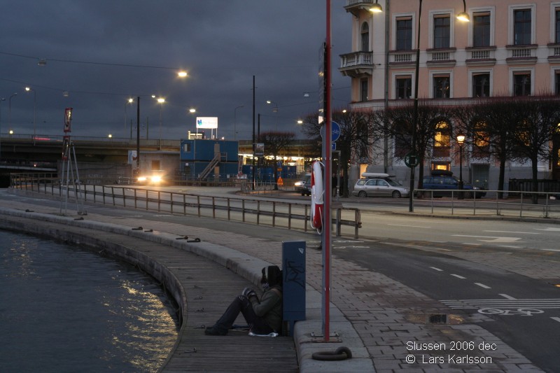 Slussen by night