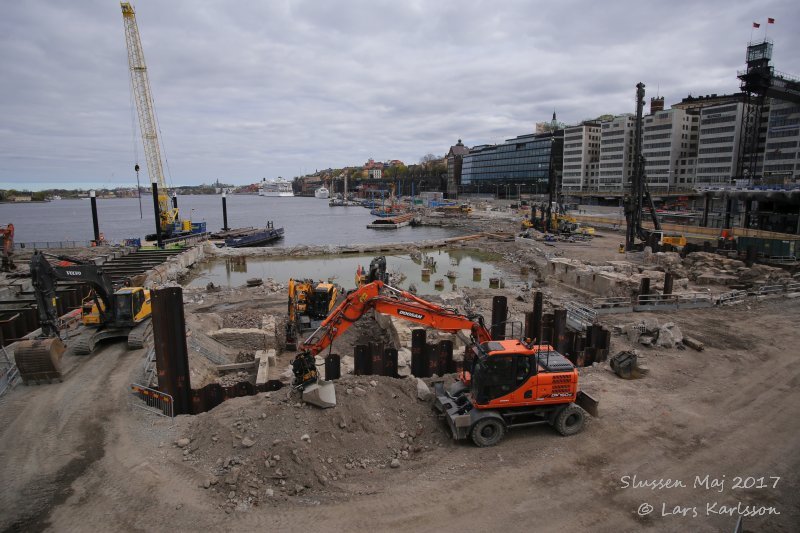 Stockholm Slussen Maj 2017