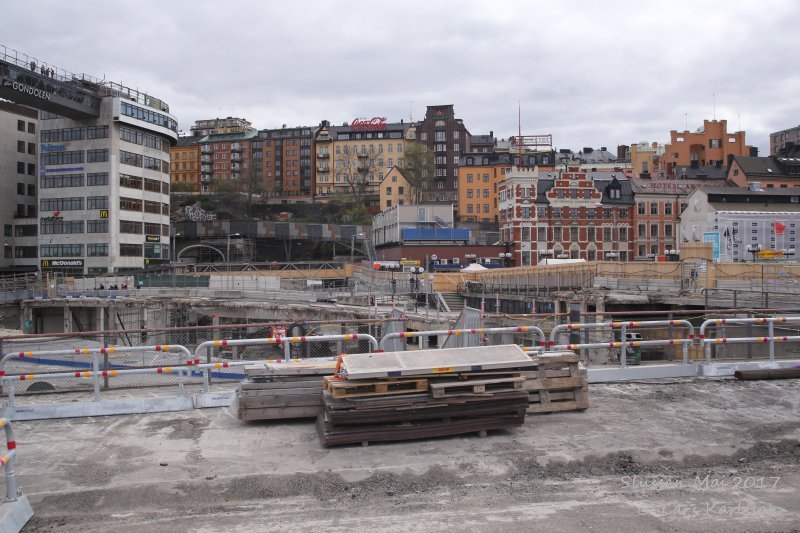 Stockholm Slussen Maj 2017