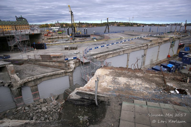 Stockholm Slussen Maj 2017