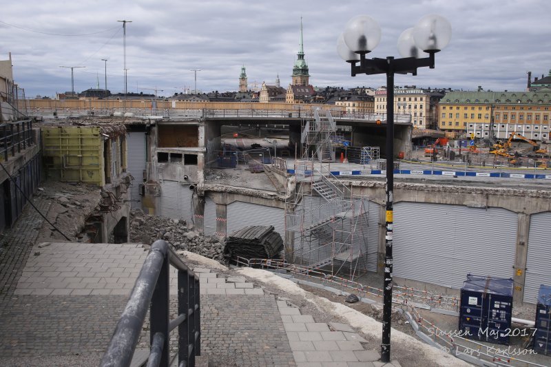 Stockholm Slussen Maj 2017