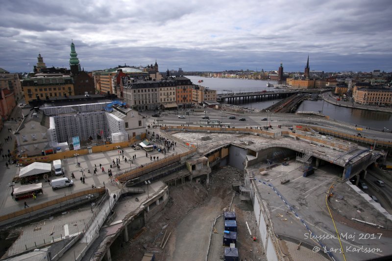 Stockholm Slussen Maj 2017