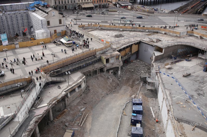 Stockholm Slussen Maj 2017