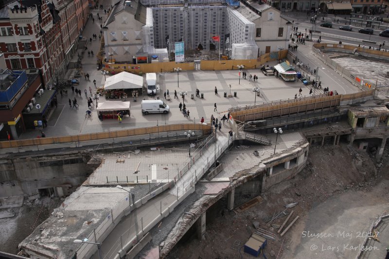 Stockholm Slussen Maj 2017