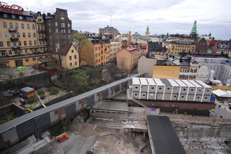 Stockholm Slussen Maj 2017