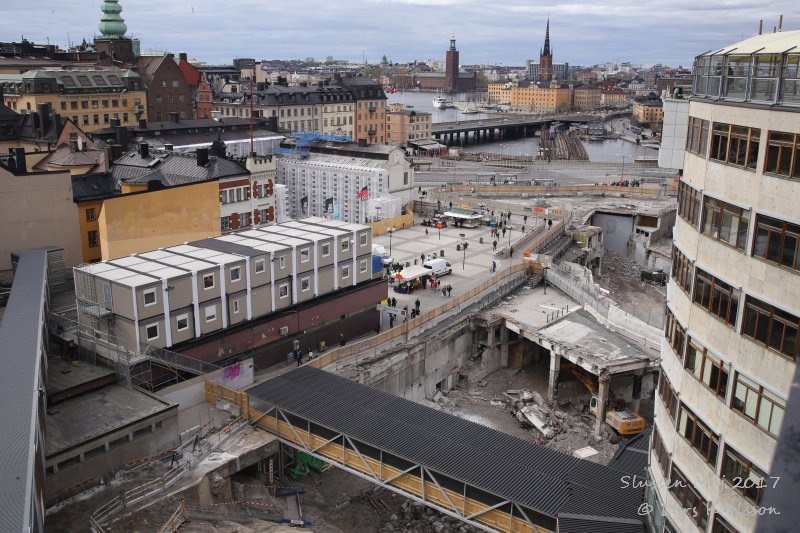 Stockholm Slussen Maj 2017