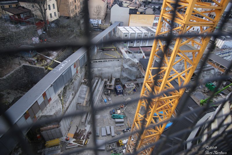 Stockholm Slussen januari 2019