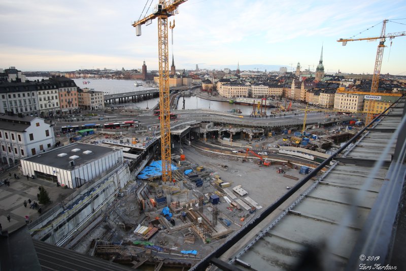 Stockholm Slussen januari 2019