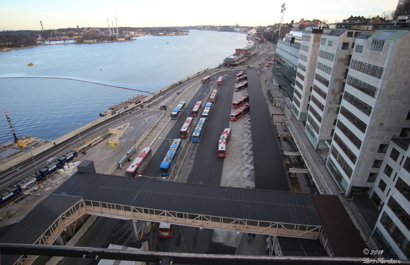 Stockholm Slussen januari 2019