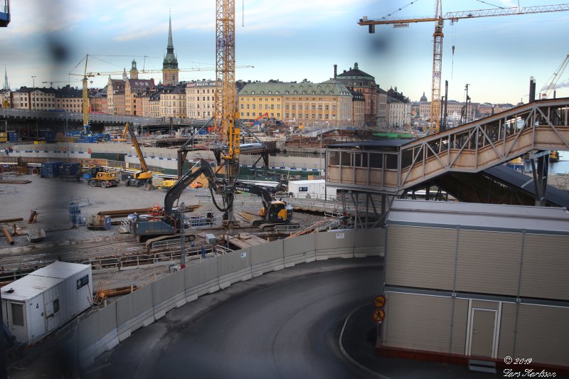 Stockholm Slussen januari 2019