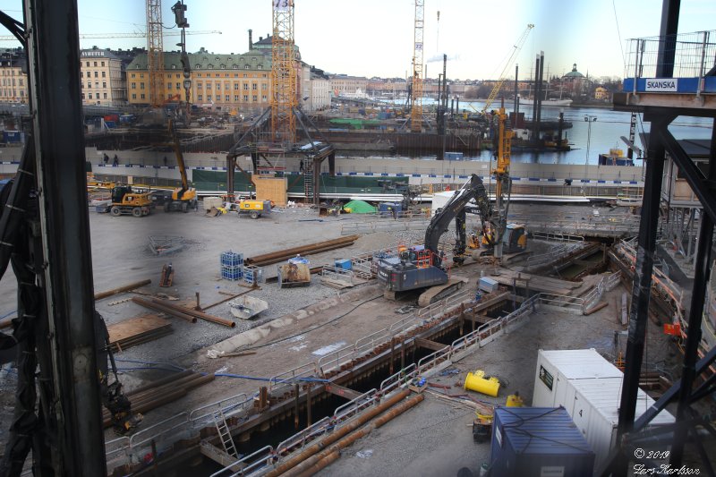 Stockholm Slussen januari 2019