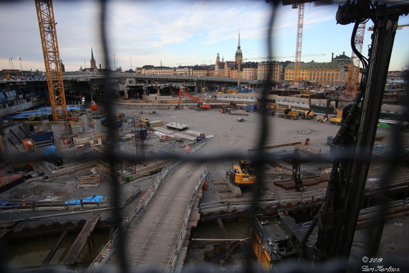 Stockholm Slussen januari 2019