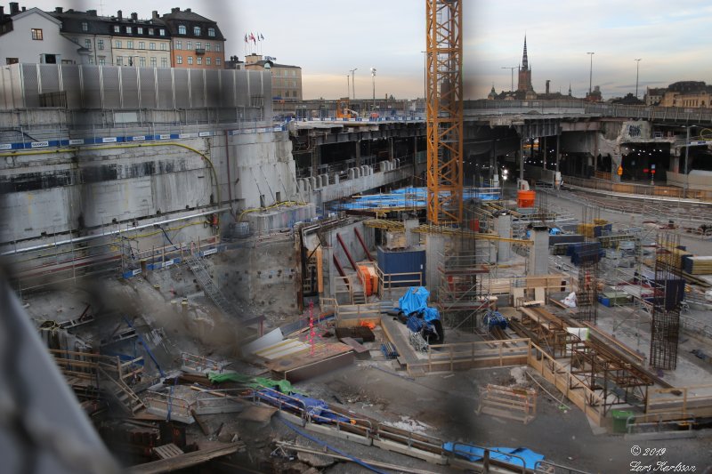 Stockholm Slussen januari 2019