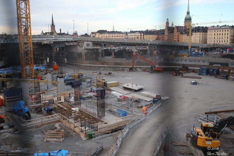 Stockholm Slussen januari 2019