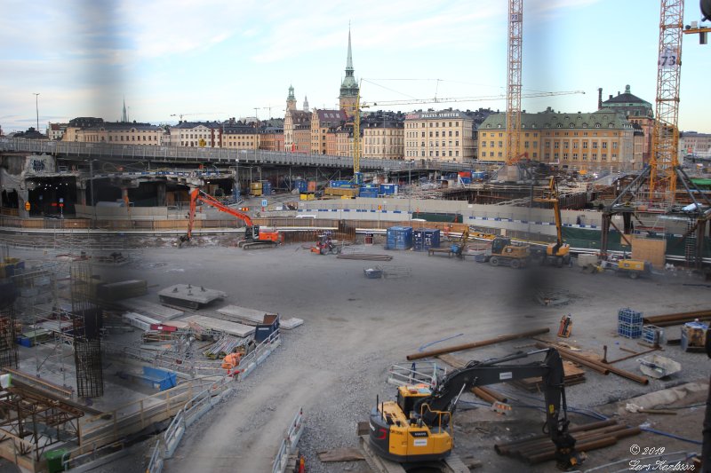 Stockholm Slussen januari 2019