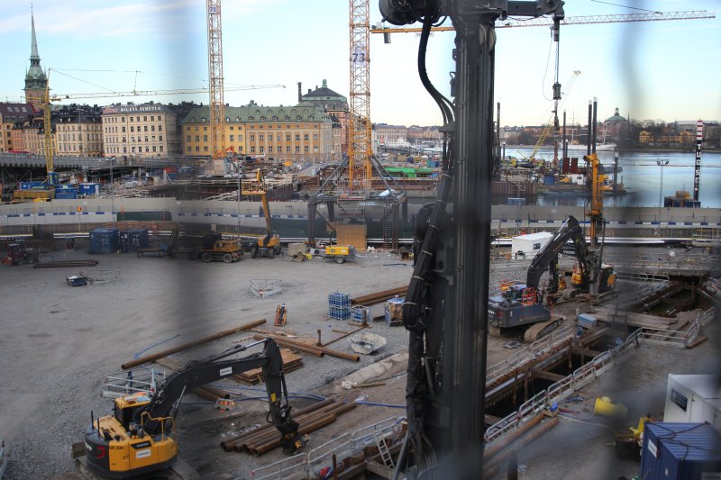 Stockholm Slussen januari 2019